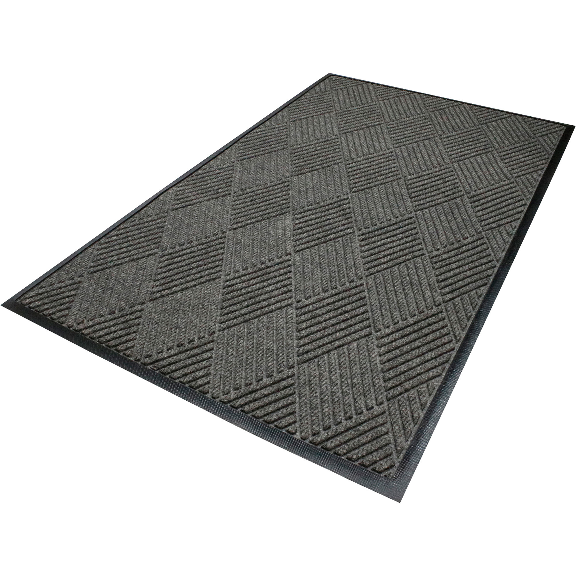 WaterHog, Max Diamond Fash Black 4x6 universal, Width 48 in, Length 72 in, Thickness 3/8 in, Model# 22977046070